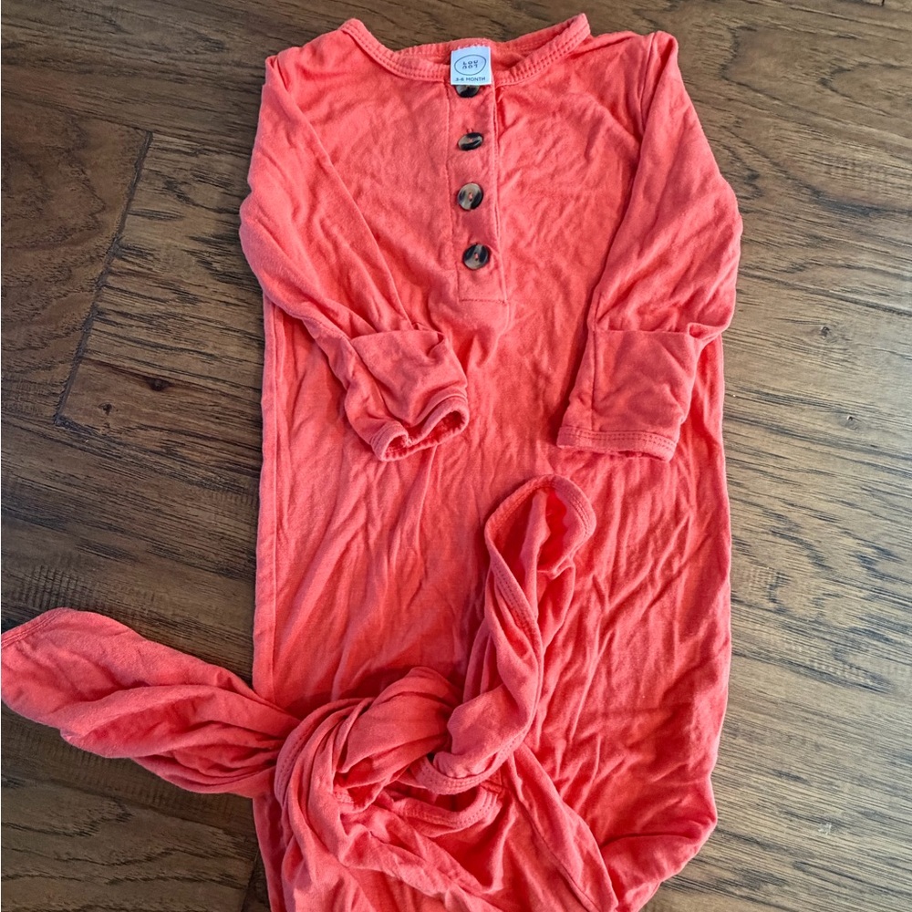 Lou Lou & Company Coral Kids Pajama Nightgown